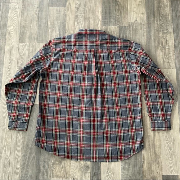 NWOT LL Bean Scotch Plaid Flannel Shirt Button Down 
# 228061
Grey Stewart - Picture 5 of 5